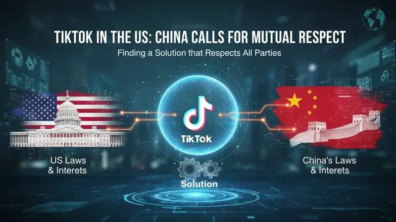 TikTok nos EUA: China pede solução que respeite leis e interesses de todos