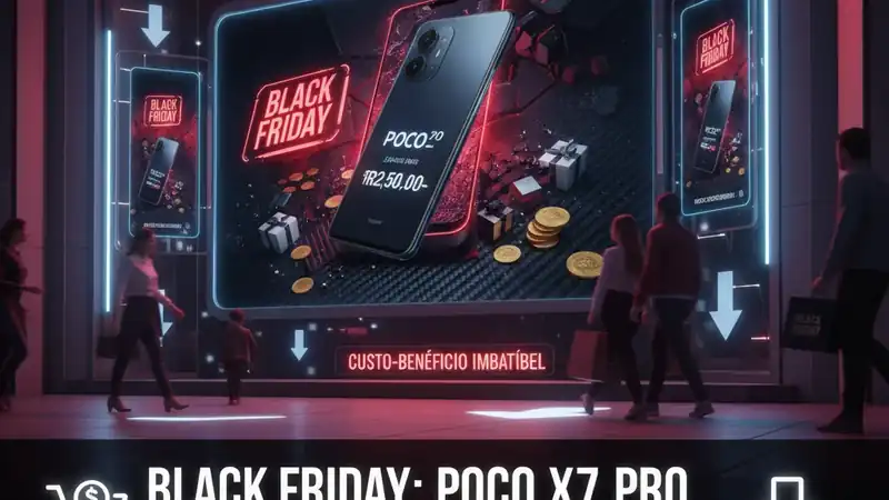 Black Friday: Poco X7 Pro – O Desafiador de Gigantes Chegou Pelo Preço Certo?