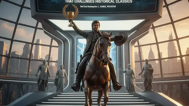 Red Dead Redemption 2 Galopa para o Pódio: Um Titã dos Games que Desafia Clássicos Históricos