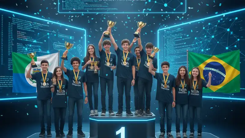 Paraná Lidera Revolução da IA nas Escolas: 65 Medalhas na Olimpíada Nacional e o Futuro da Educação Tecnológica no Brasil