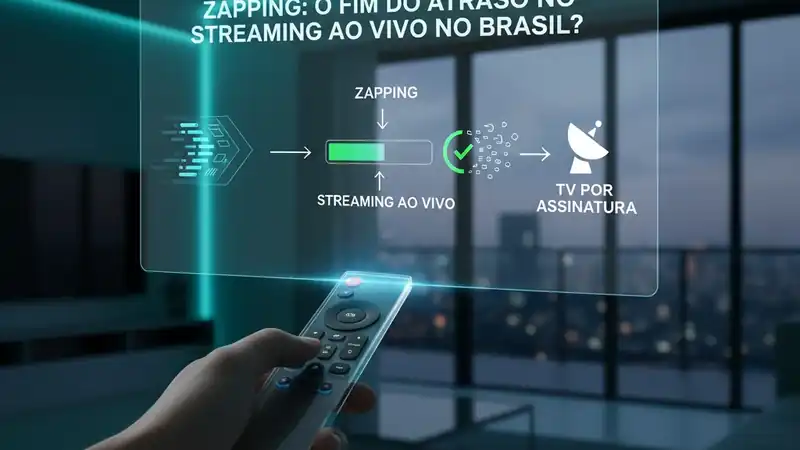 Zapping: O Fim do Atraso no Streaming ao Vivo no Brasil? Uma Análise Atualizada