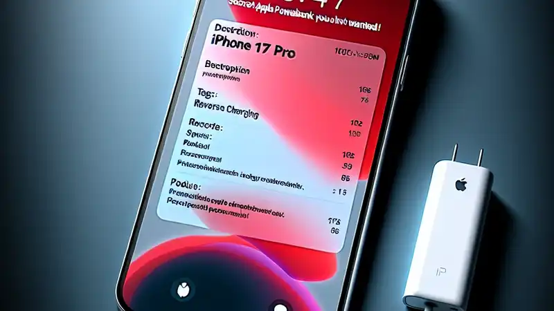 iPhone 17 Pro: O Powerbank Secreto da Apple que Você Sempre Quis Ter!
