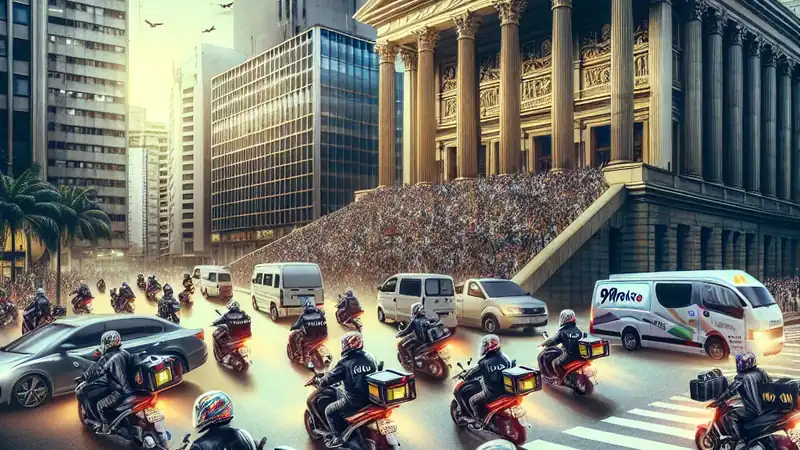 ## Moto Drama em SP: Uber e 99 Atingem o Ápice da Tensão com Reviravoltas Judiciais!
