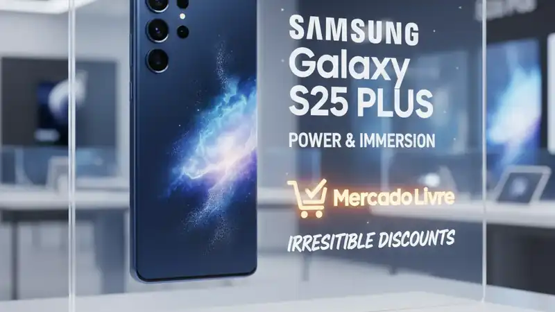 Galaxy S25 Plus: Potência e Imersão com Descontos Irresistíveis no Mercado Livre