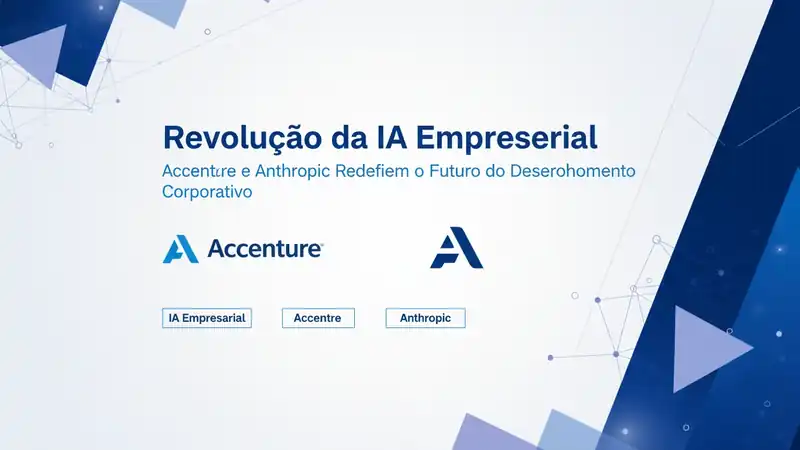 Revolução da IA Empresarial: Accenture e Anthropic Redefinem o Futuro do Desenvolvimento Corporativo