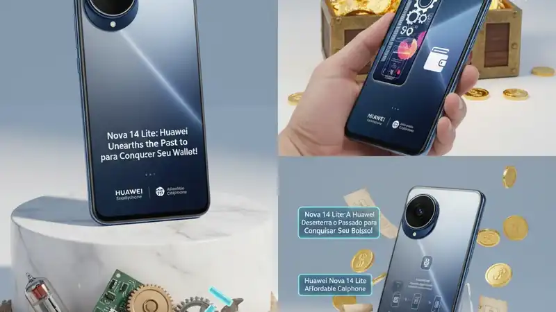 Nova 14 Lite: A Huawei Desenterra o Passado para Conquistar Seu Bolso!