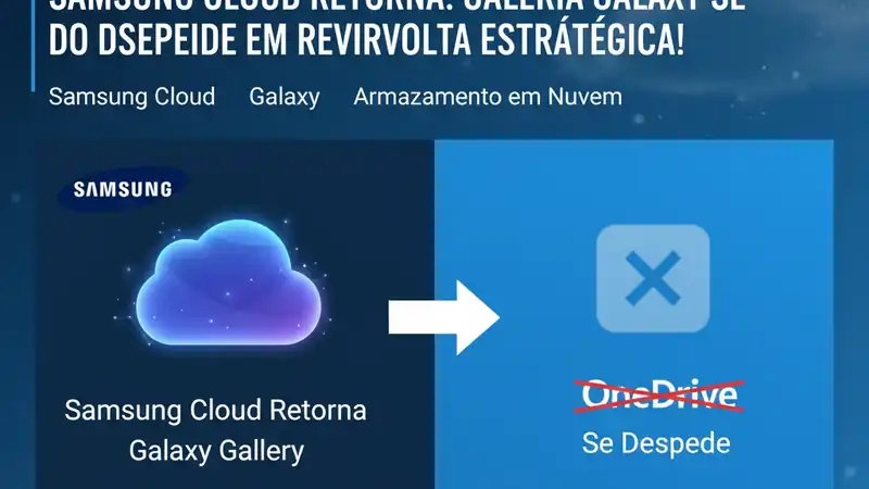 Samsung Cloud Retorna: Galeria Galaxy se Despede do OneDrive em Reviravolta Estratégica!
