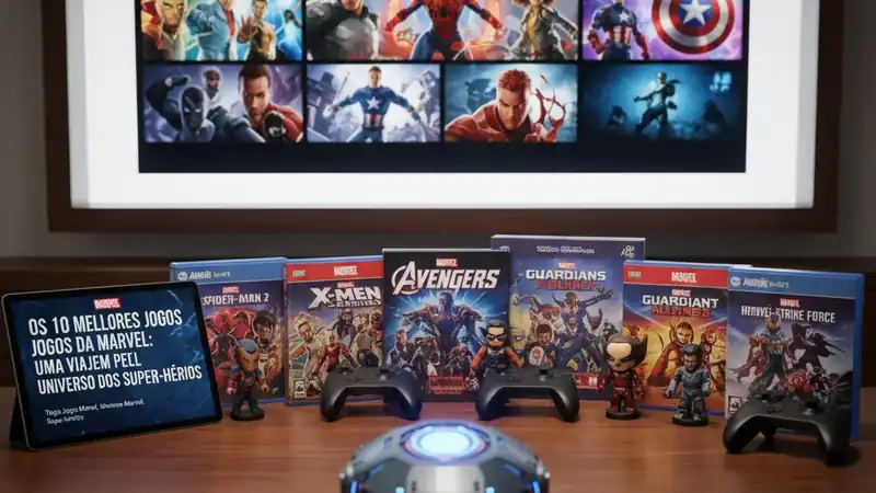 Os 10 Melhores Jogos da Marvel: Uma Viagem pelo Universo dos Super-Heróis