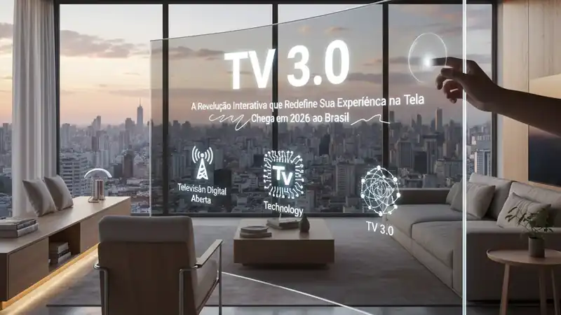 TV 3.0: A Revolução Interativa que Redefine Sua Experiência na Tela Chega em 2026 ao Brasil