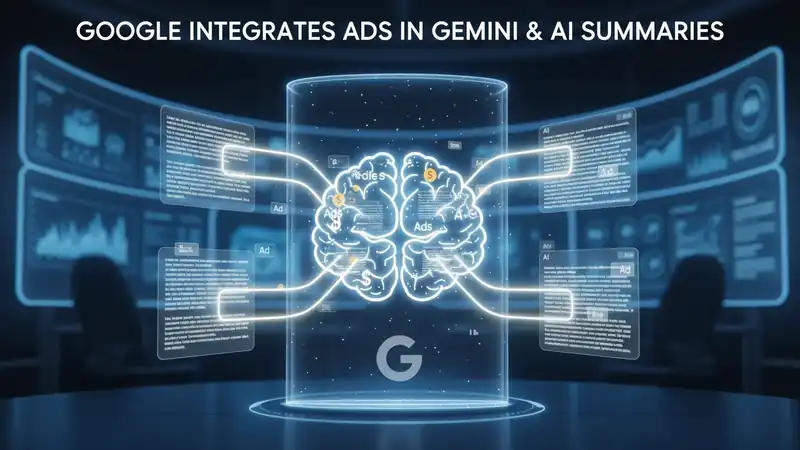 Google avalia integração de anúncios no Gemini e resumos de IA